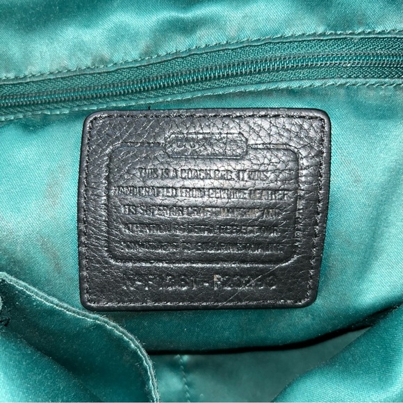 Coach Black Leather Hobo Bag - Picture 5 of 8